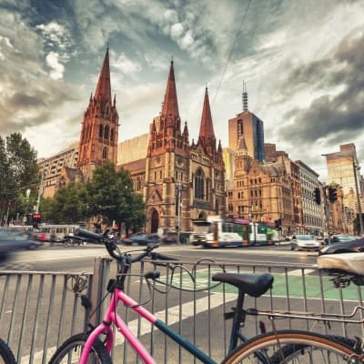 Melbourne à vélo !